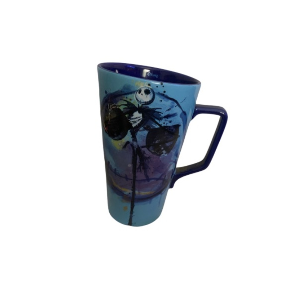 DisneyStore Nightmare Before Christmas. 20oz Mug. Blue with multiple colors.